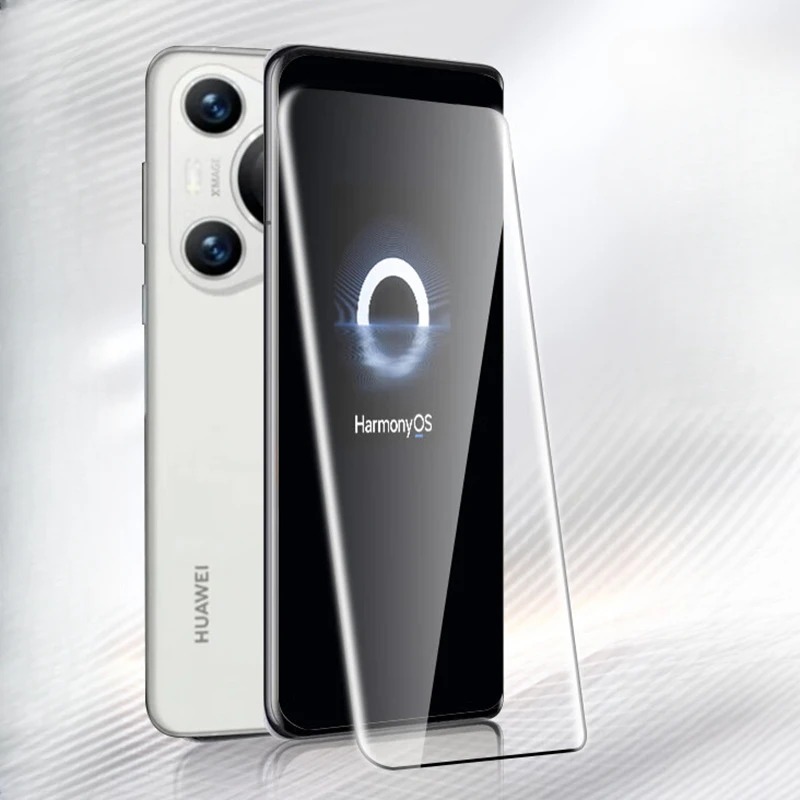 Huawei Pura 70 - زجاج مقسى منحني ثلاثي الأبعاد لهاتف
