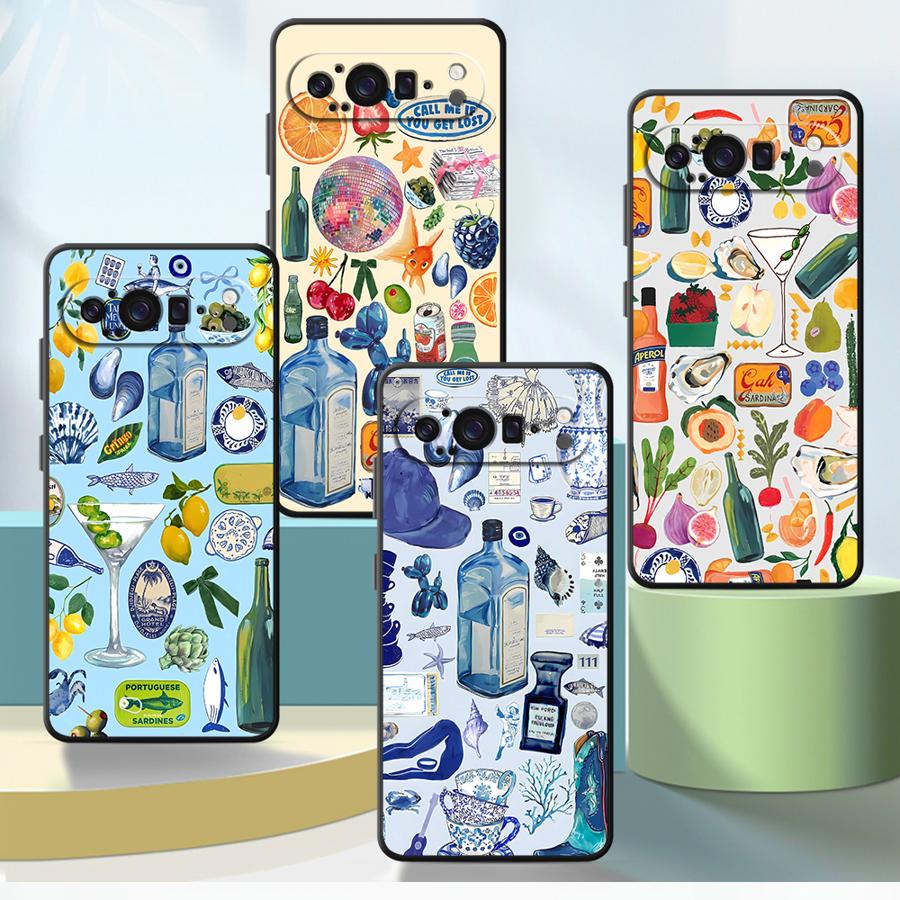 Google Pixel 9 Pro - غطاء هاتف بتصميم منظر شاطئ البحر