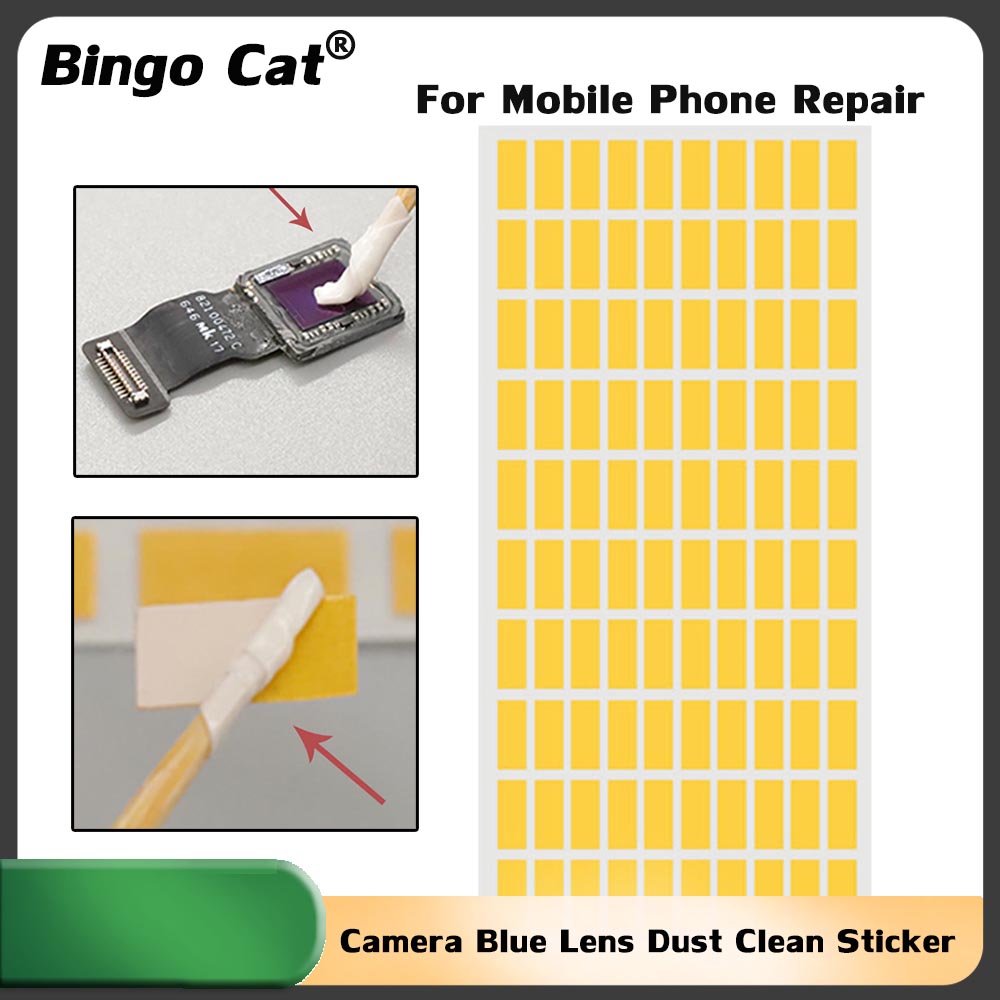 Dust Removal Sticker - الكاميرا الخلفية الأزرق عدسة الغبار نظيفة