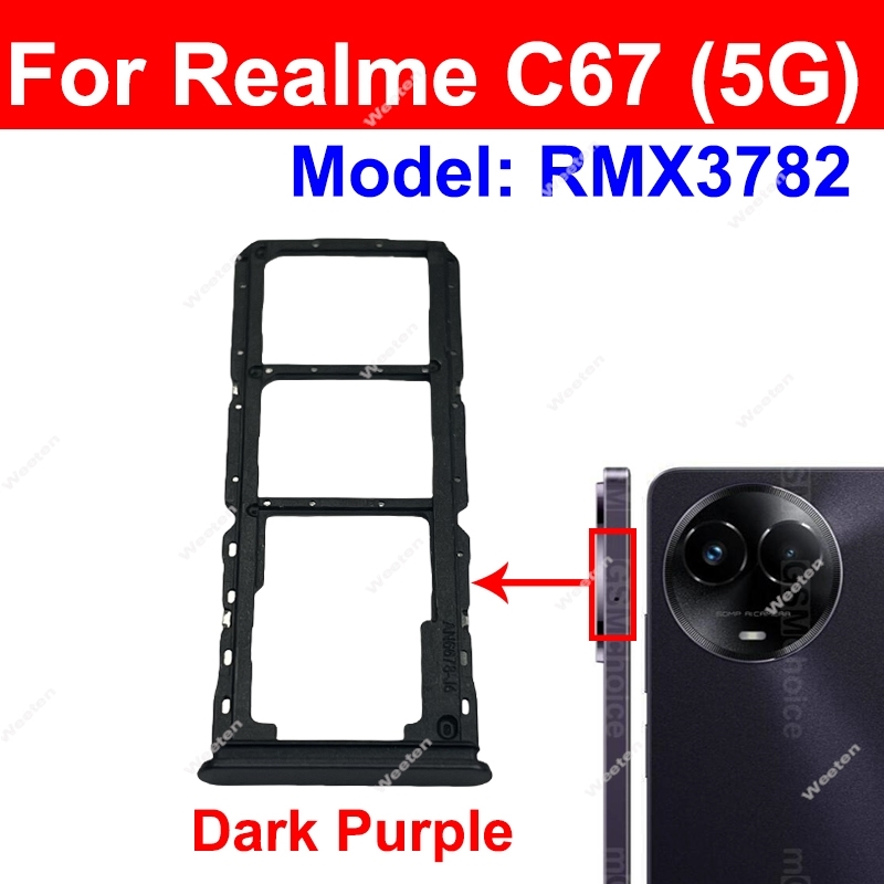 Realme C67 - محول بطاقة SIM لهواتف Realme C61