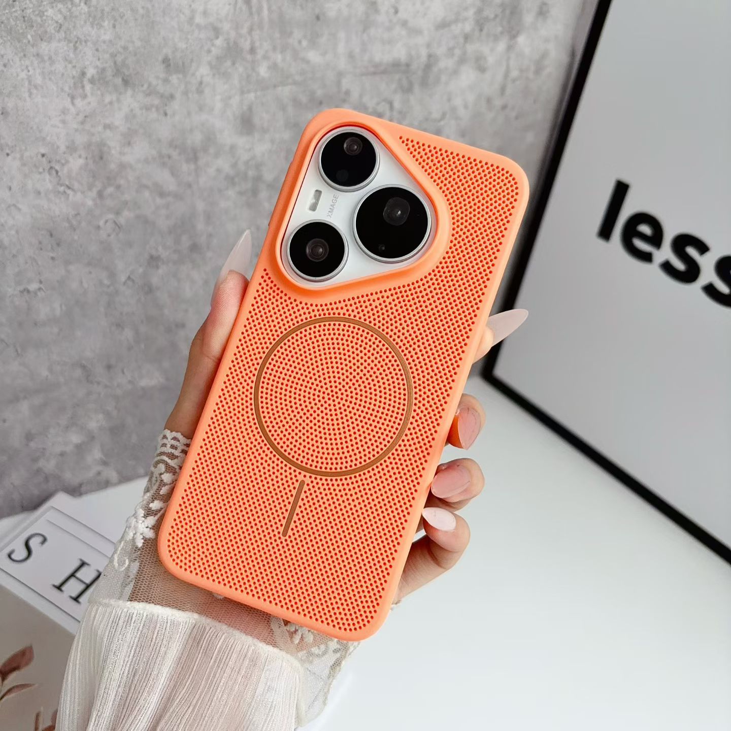 Huawei Mate 60 - غطاء حماية مغناطيسي متوافق مع ماج