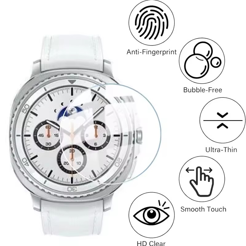 طبقة زجاجية عالية الدقة لساعة  - مراجعة Glass Protector Auto وسعره