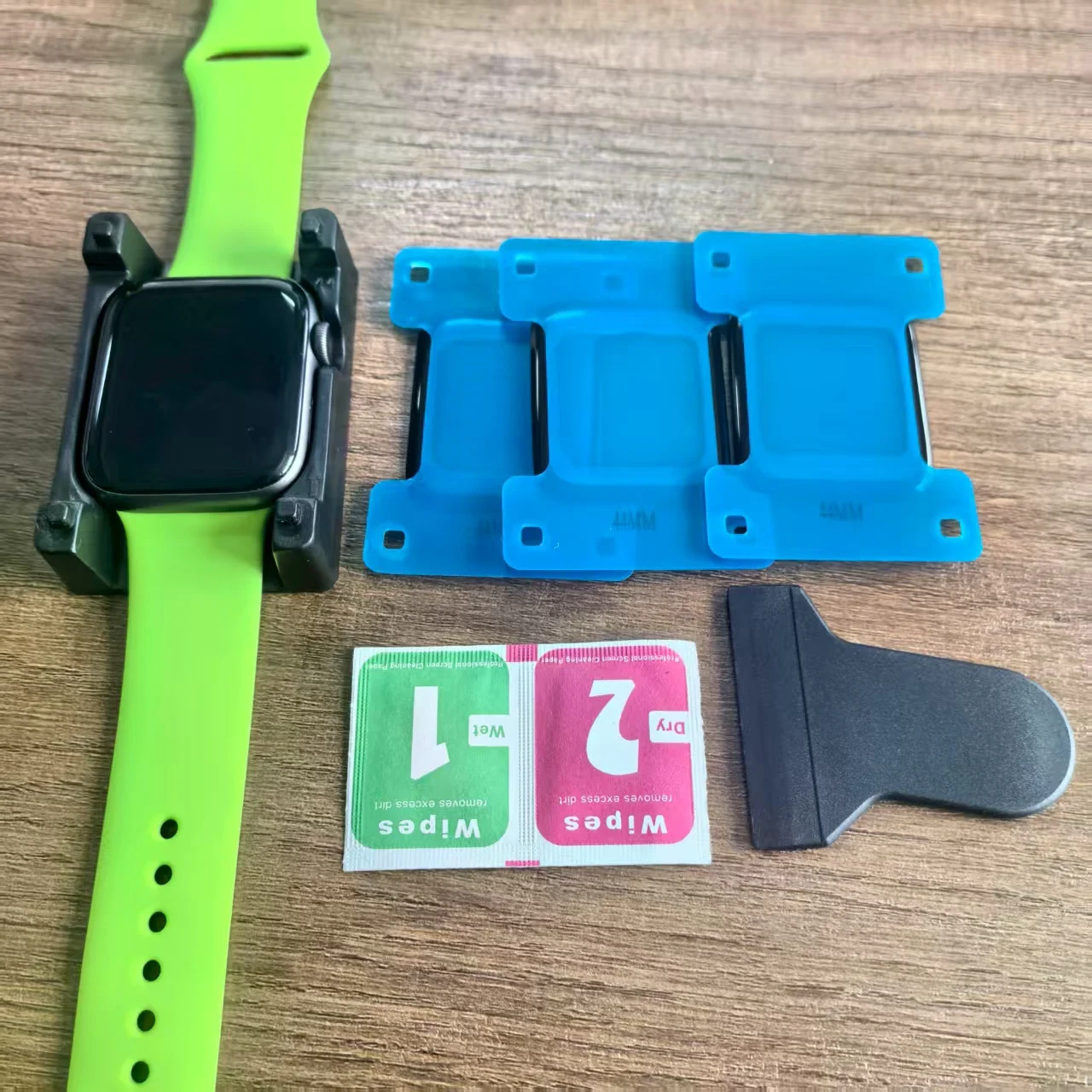 1-5 قطعة الزجاج لسلسلة ساعات أ - مراجعة Smartwatch Screen Film وسعره