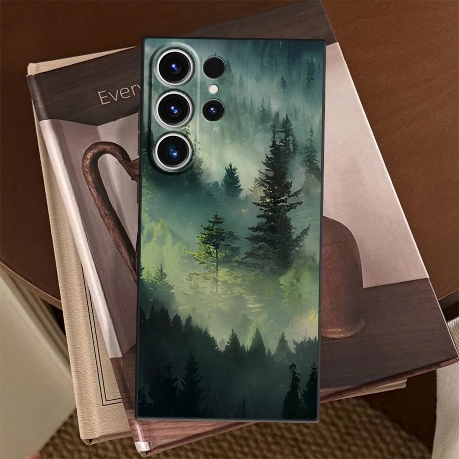 غطاء هاتف بتصميم ضباب الغابة ل - مراجعة Samsung Galaxy S25 وسعره