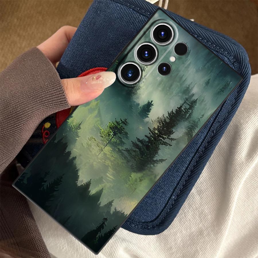 غطاء هاتف بتصميم ضباب الغابة ل - مراجعة Samsung Galaxy S25 وسعره