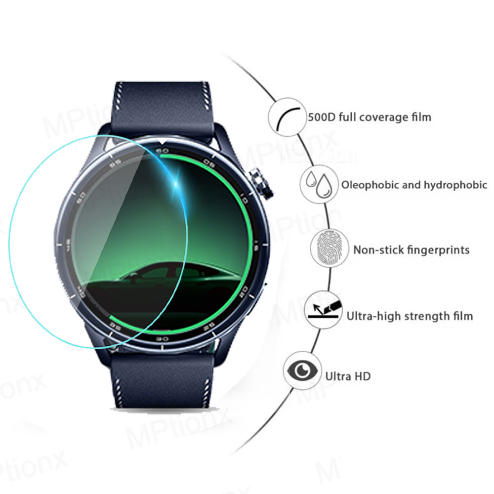 واقي شاشة من الزجاج المقسى لسا - مراجعة Smartwatch Screen Film وسعره