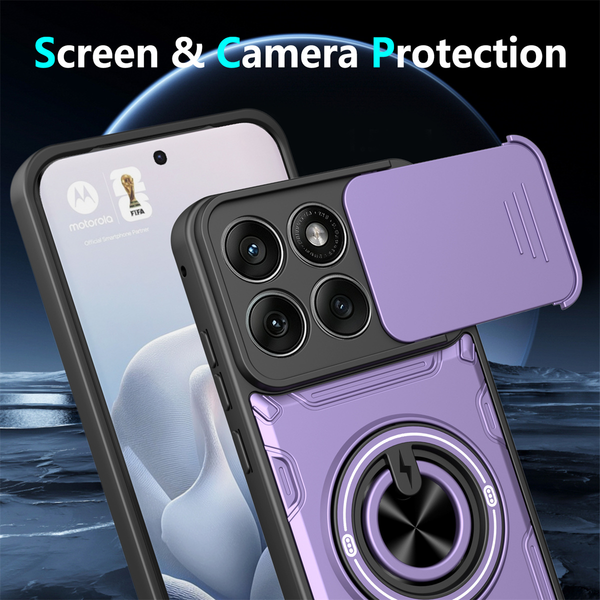 غطاء حماية هجين لهاتف موتورولا - مراجعة Camera Lens Protector وسعره