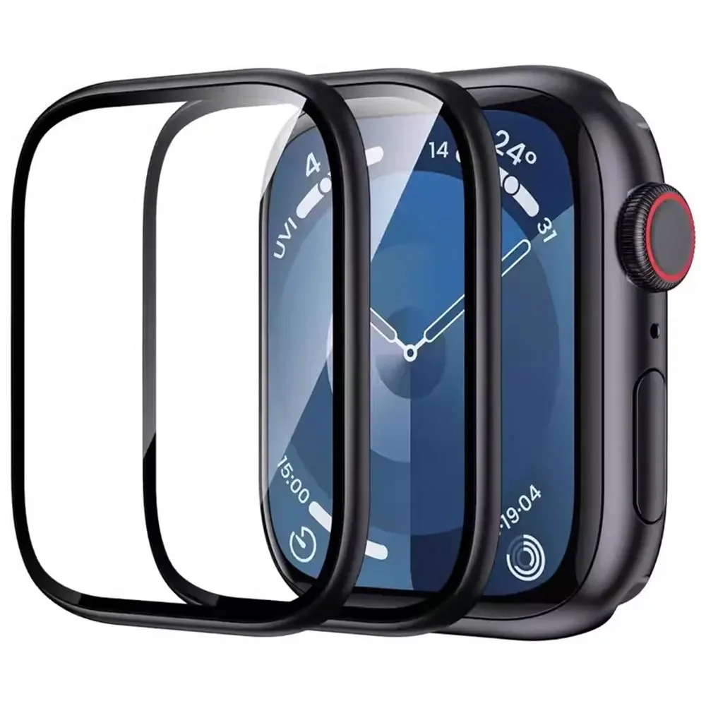 واقي شاشة منحني كامل لساعة أبل - مراجعة Smartwatch Screen Film وسعره